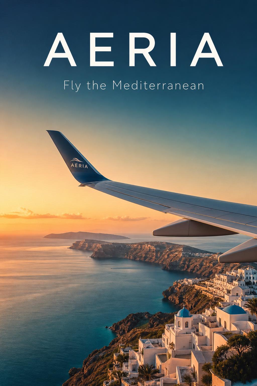 Aeria airline ad